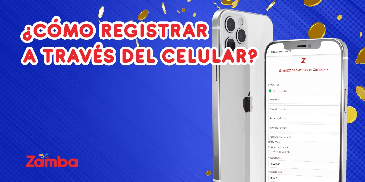 Instrucciones para nuevos usuarios sobre c&oacute;mo crear una nueva cuenta Zamba utilizando un dispositivo m&oacute;vil