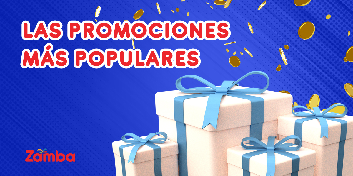 The most popular Zamba bonuses available on the site