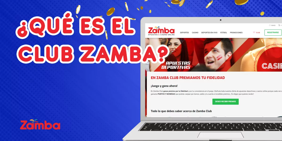Características de un bono como Club en el sitio de la casa de apuestas Zamba