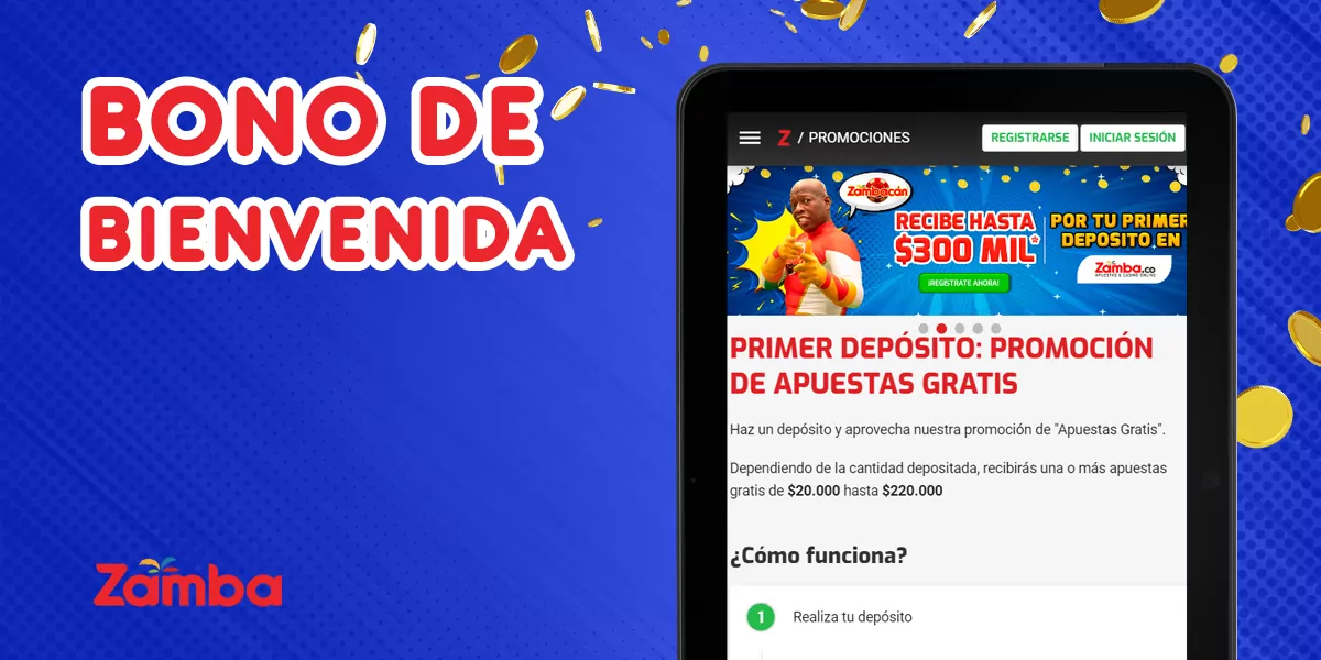 Cómo obtener y utilizar el bono de bienvenida de Zamba