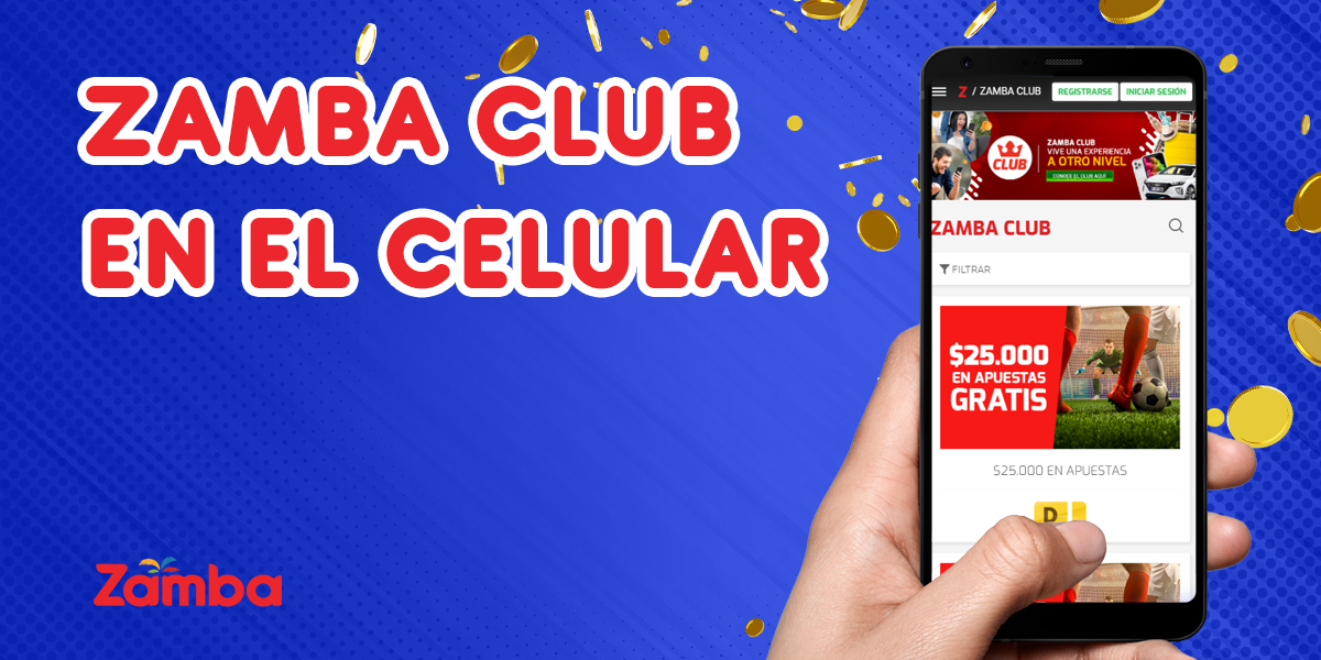 Cómo empezar a utilizar el club Zamba con tu teléfono móvil